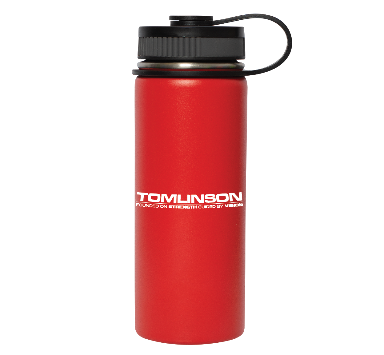 Red Stainless Water Bottle