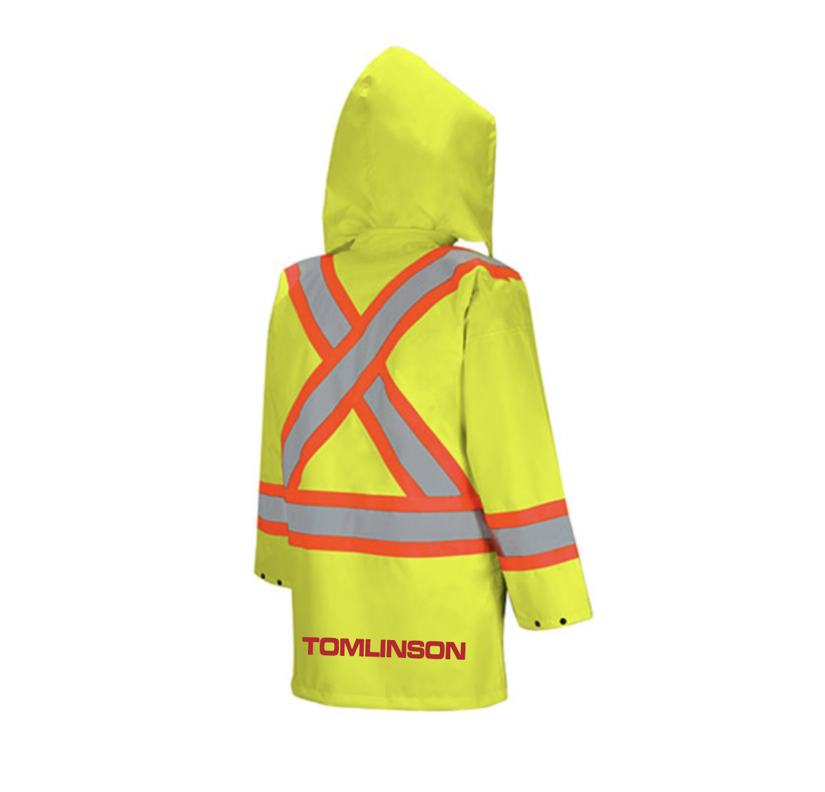 High Vis Safety Rain Jacket