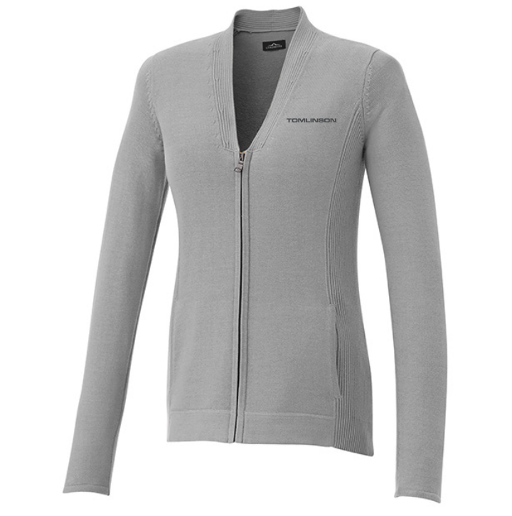 Ladies Full Zip Sweater (XS)