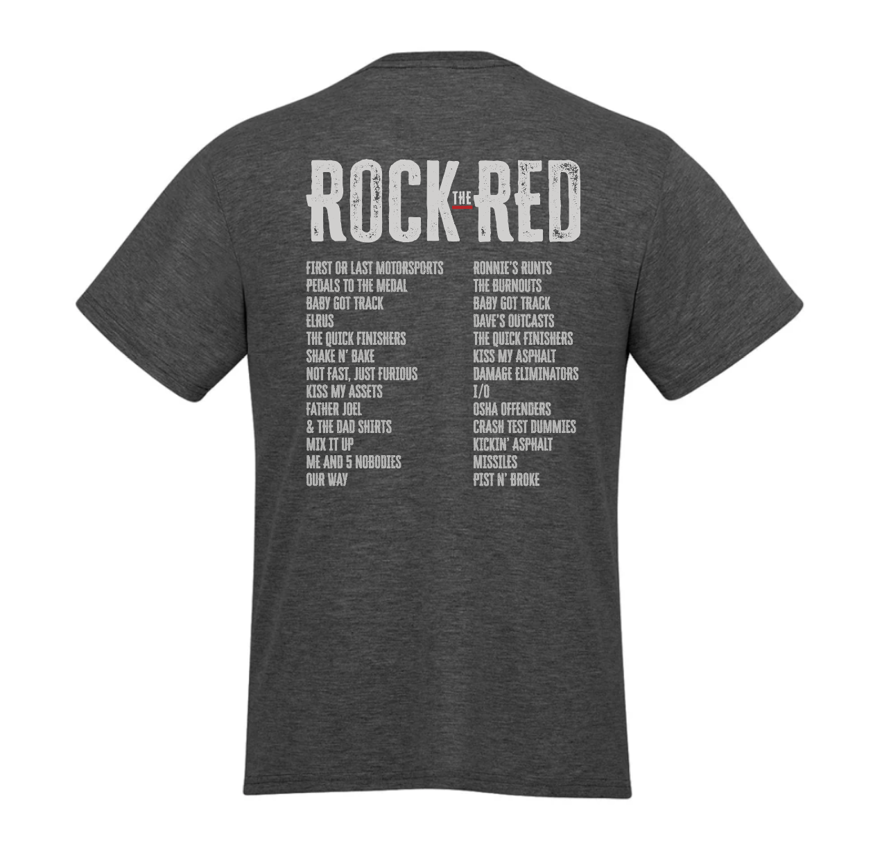 Rock the Red Teams Short Sleeve Tee