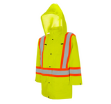 High Vis Safety Rain Jacket