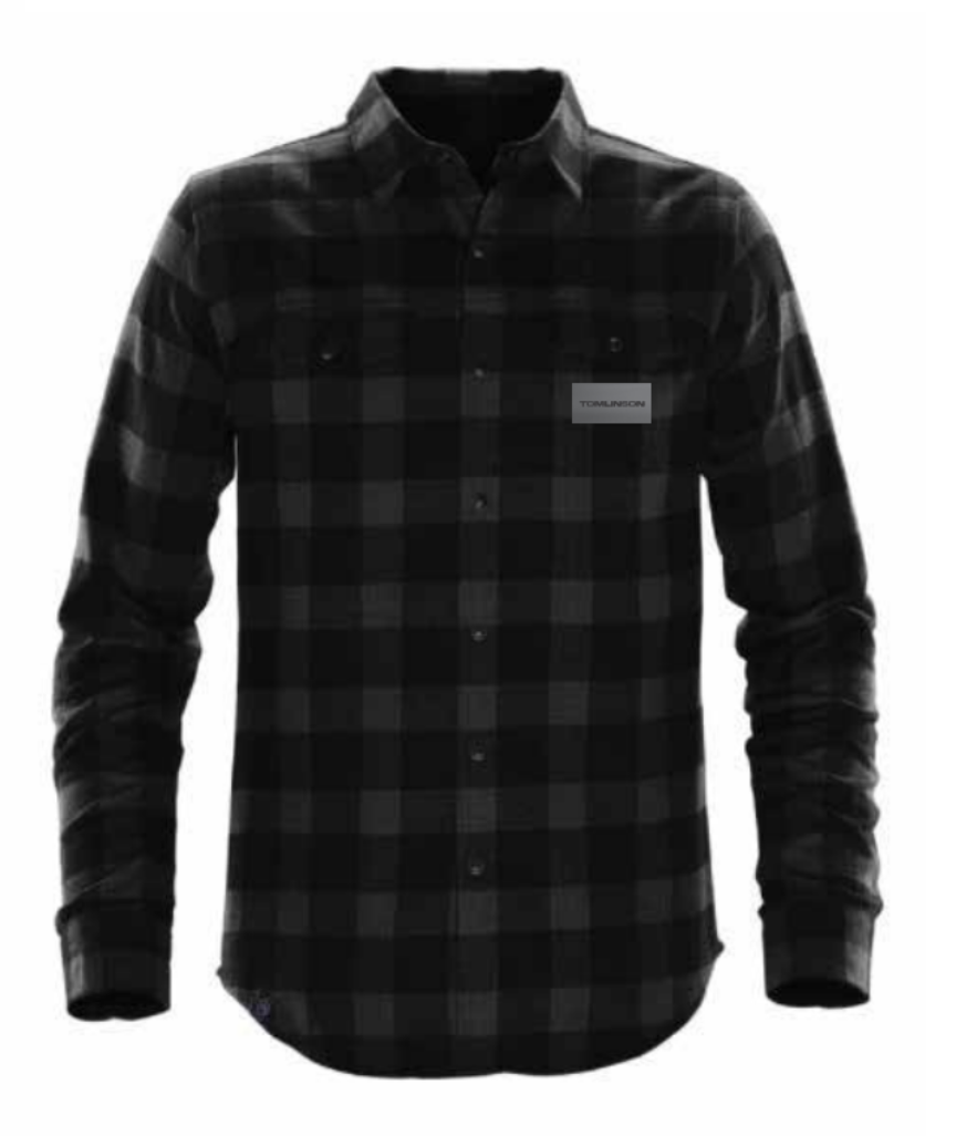 Snap Front Plaid Shirt